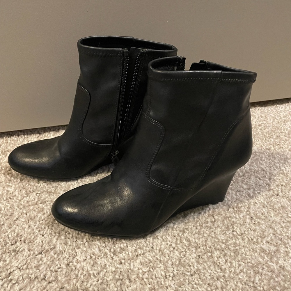 Franco Sarto wedge boots